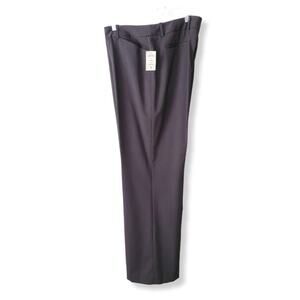 Tahari Women Suit Dress Pant Gray 16 Stretch Straight Leg Career Modern Neutral